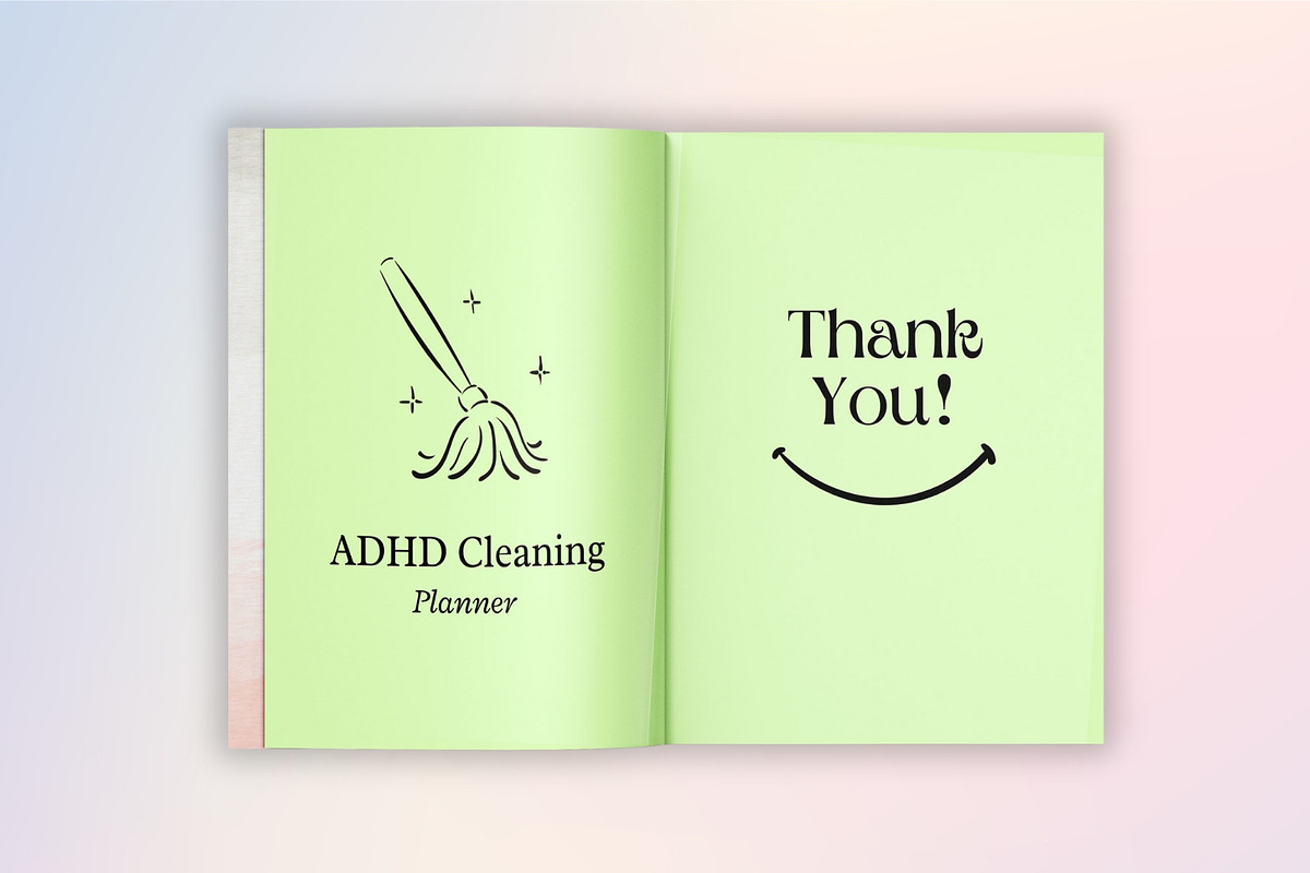 Editable Cleaning Planner, a Stationery Template by Designmela01 (Photo 2 of 5)