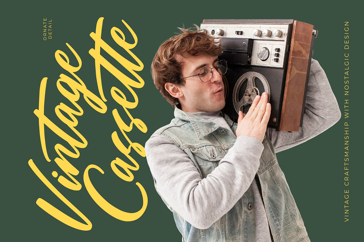 Stylish Rackets - Beautiful Handwrit, a Script Font by Letterena Studios Script (Photo 2 of 15)