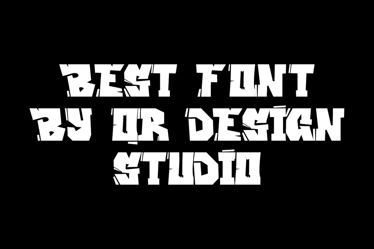Gracs Scadoz - Graffiti & Paint Font, a Sans Serif Font by QR Design Studio (Photo 3 of 6)