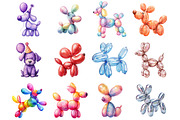 Balloon Dog Sublimation PNG Clipart, a Graphic by CitraGraphics (Thumbnail 2 of 4)