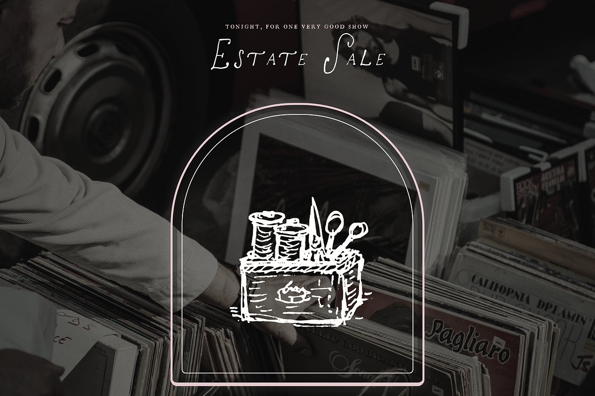 Antique Clipart, Estate Sale Ink, an Object Illustration by The October Creative (Photo 12 of 13)