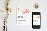Terracotta Wedding Invite Template, an Invitation Template by Cottontail Paper Shop (Thumbnail 3 of 7)