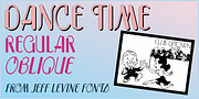 Dance Time JNL, a Sans Serif Font by Jeff Levine Fonts (Thumbnail 1 of 5)