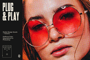 Plug & Play - Halftone Action, an Action Add-On by Stable