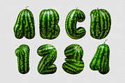Watermelon Font, a Sans Serif Font by Handmadefont (Thumbnail 14 of 14)