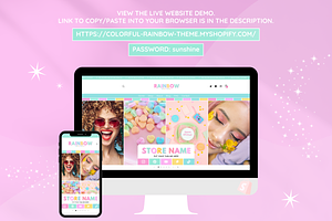 Rainbow Shopify Theme