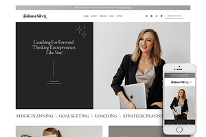 Squarespace 7.1 Template Juliana