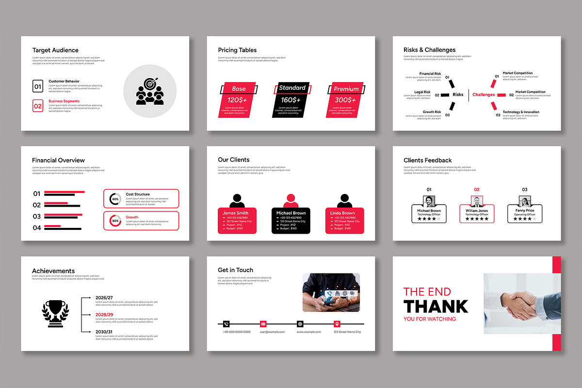 Modern Company Profile Presentation, a Presentation Template by Mighty-Slide (Photo 4 of 4)