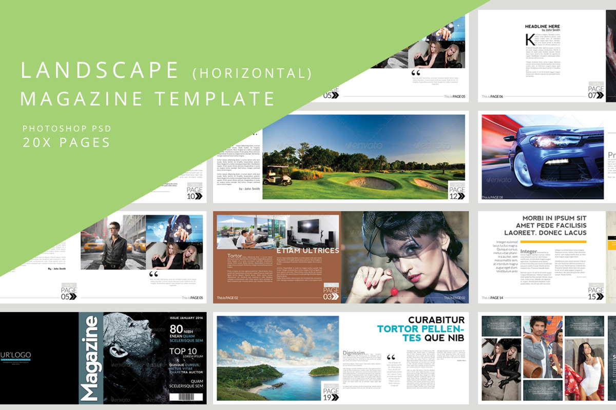 2000+ Magazine Bundle - 97% Off, a Magazine Template by pmvch (Photo 64 of 70)