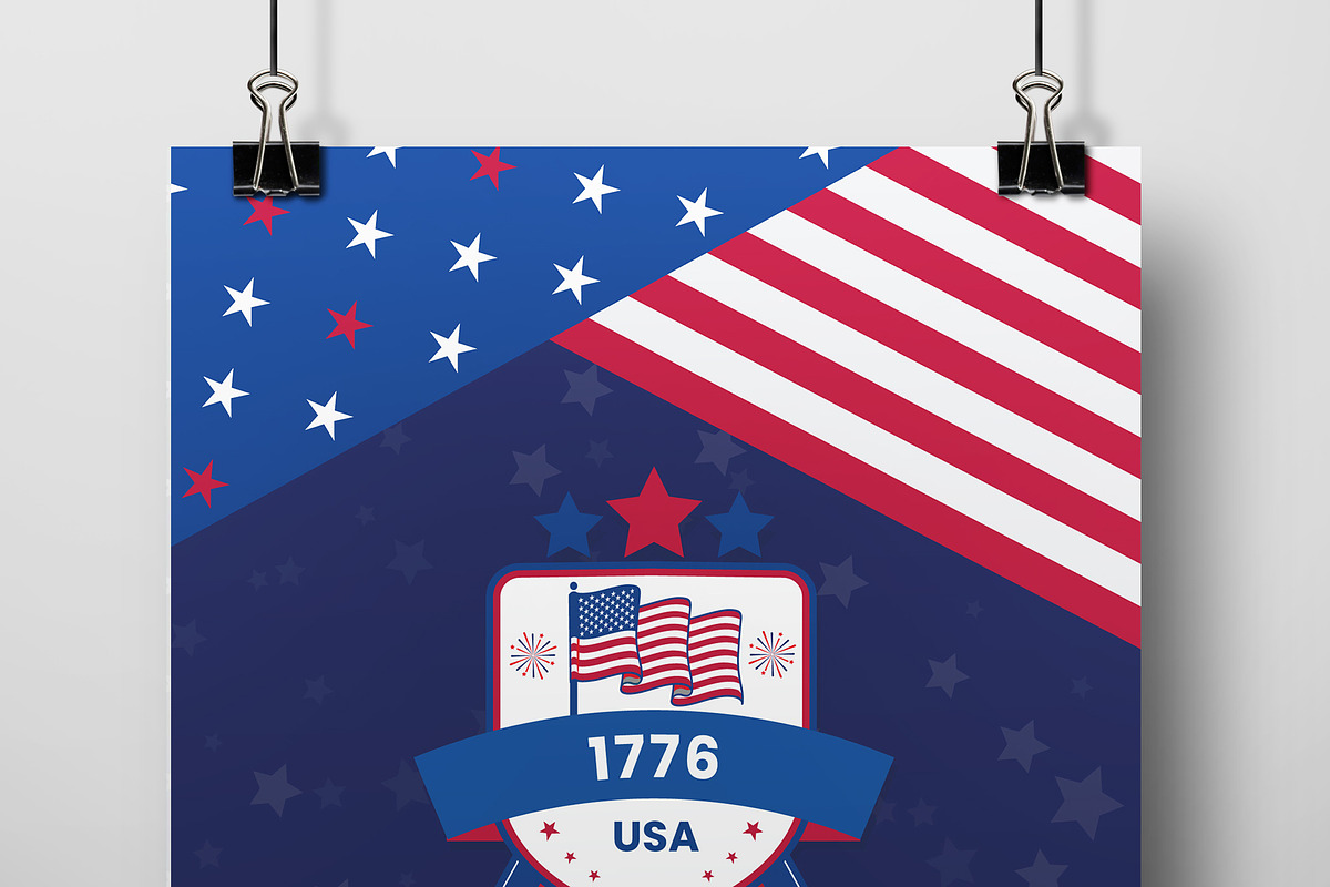 4th of July Flyer Template, a Flyer Template by MightyDesign (Photo 2 of 5)