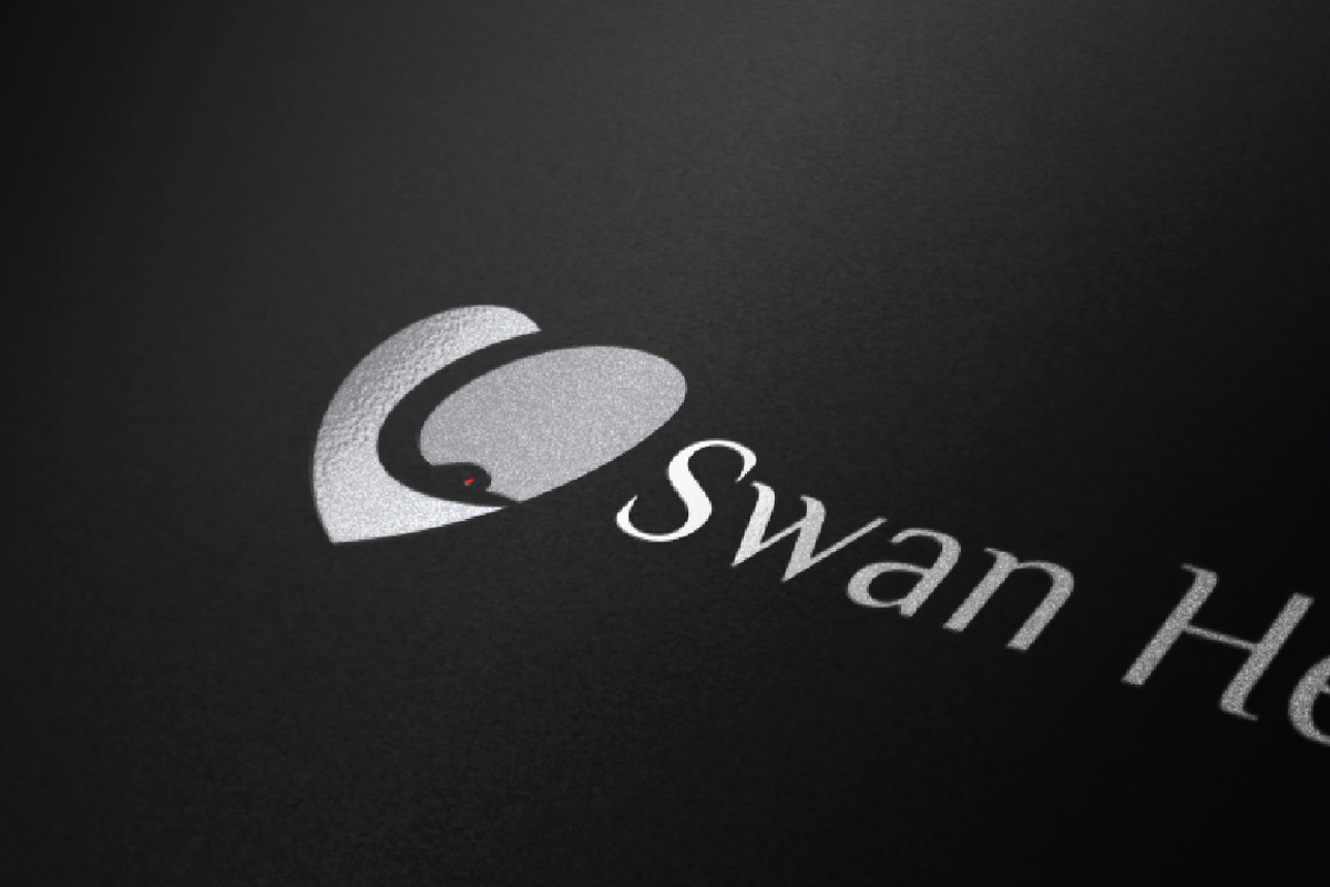 Beautiful Cute Swan Heart Love, a Branding & Logo Template by jongcreative (Photo 3 of 4)