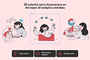 Datly Analytic Illustrations, a Finance Illustration by Welovegraphics (Thumbnail 2 of 7)