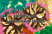 Landscape sketch design plan  brush, a Brushes & More by Meisanmui (Thumbnail 4 of 4)