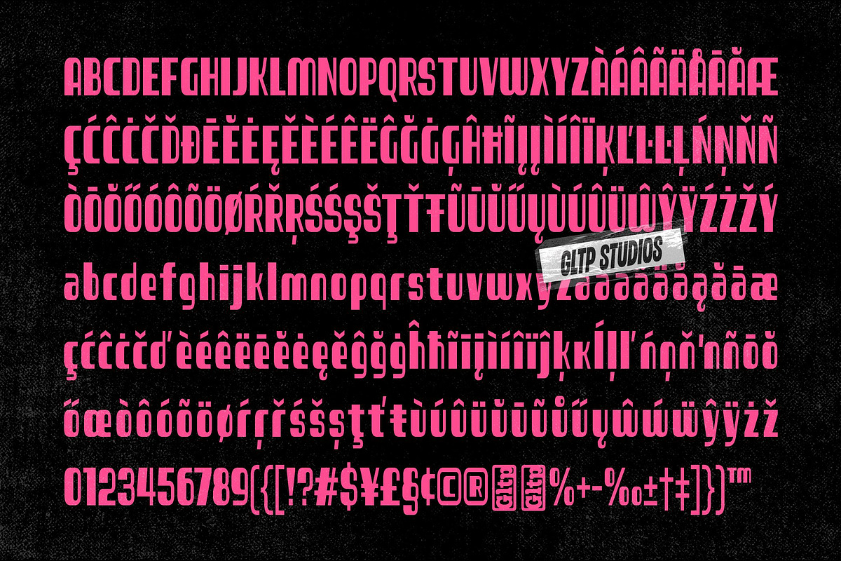 DURDEN — TYPE WITH AN ATTITUDE, a Sans Serif Font by Glowtype (Photo 10 of 10)
