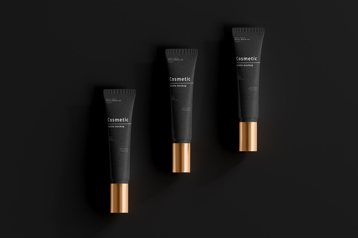 Dark Cosmetic Branding Mockups, a Cups & Container Mockup by pmvch (Photo 67 of 86)