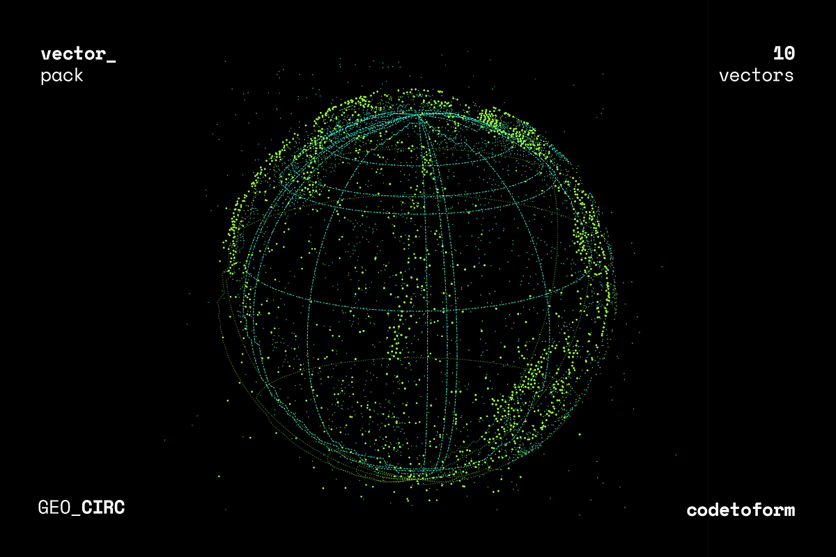 GEO_CIRC Vector Pack, a Background Graphic by codetoform (Photo 5 of 14)