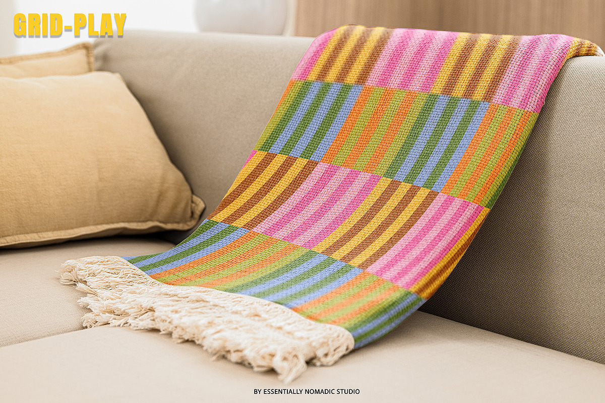 Stripes & Plaids Seamless Pattern, a Pattern Graphic by Essentially Nomadic (Photo 9 of 14)
