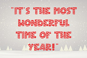 Christmas Candy, a Handwritten Font by HATFSTUDIO (Thumbnail 6 of 8)