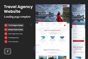 Travel Agency Landing Page