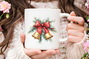 Christmas Time Watercolor Clipart, an Illustration by RobertsArt (Thumbnail 3 of 7)