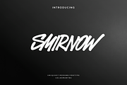 Smirnow, a Script Font by garismantra (Thumbnail 1 of 5)