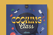 Cooking Class Flyer, a Flyer Template by FathurFateh (Thumbnail 2 of 6)