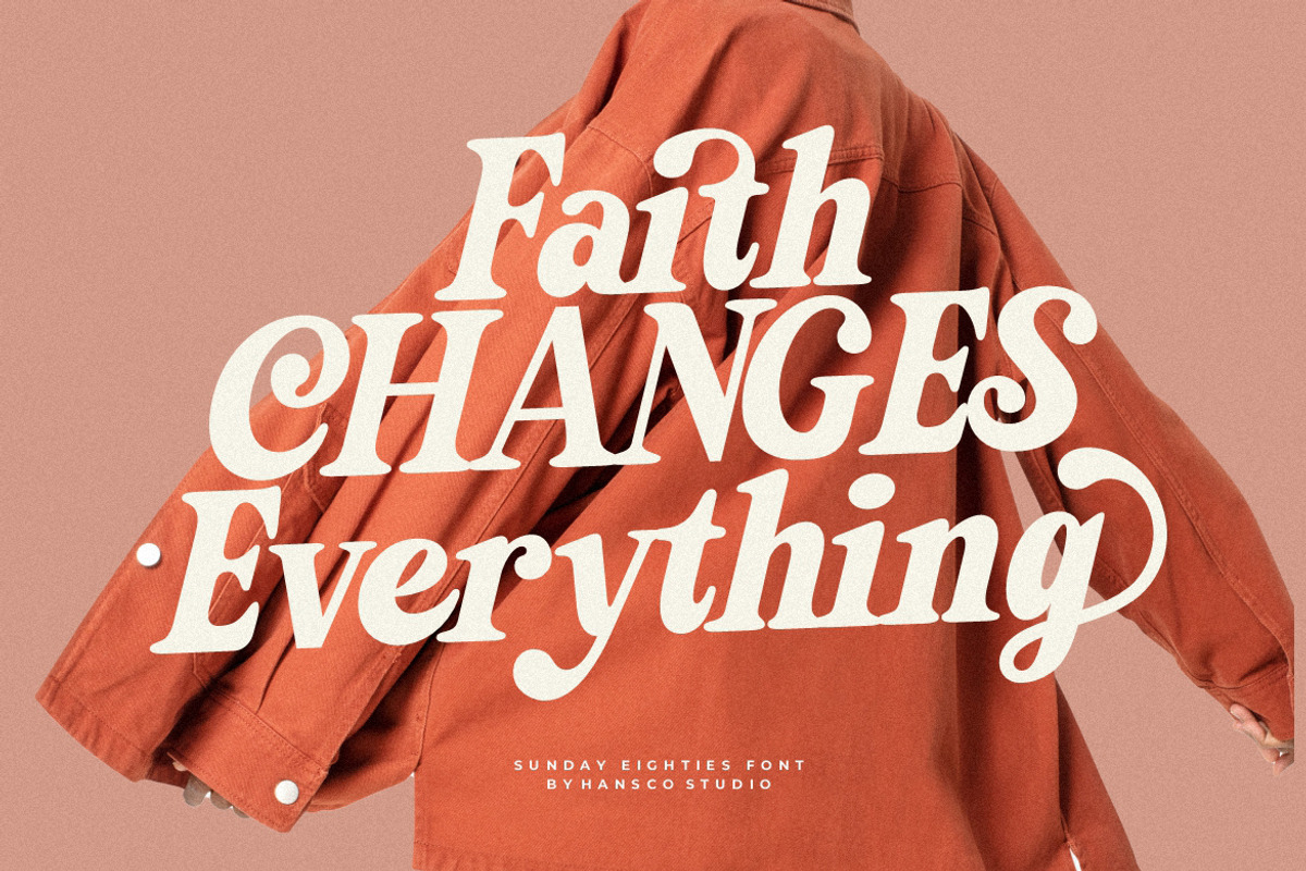 Sunday Eighties Font | FontCypress