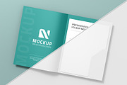 Presentation Folder PSD Mockup, a Product Mockup by graphypix (Thumbnail 3 of 4)
