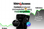 Arrows Pack Canva Templates, a Social Media Template by Virall (Thumbnail 9 of 10)