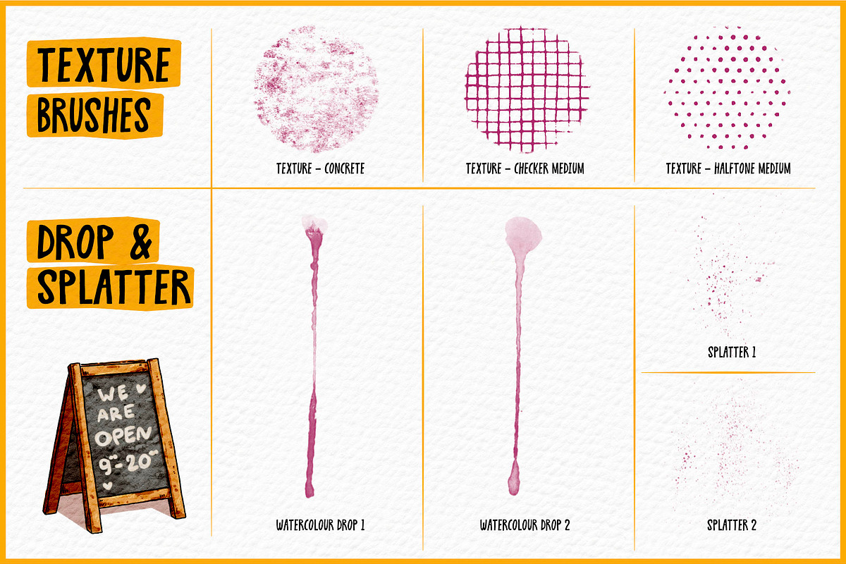 Urban Art Kit for Procreate, a Brush Add-On by Green Room Media (Photo 6 of 23)