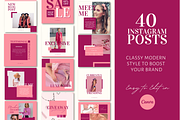 Luxe Editorial Instagram templates, a Social Media Template by Faytemplates (Thumbnail 2 of 10)