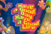Trippy Trip - Psychedelic Font, a Font by Snape Design Studio (Thumbnail 4 of 5)