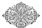50 Elegant Floral Ornate Silhouette, a Decorative Illustration by Amazin_art (Thumbnail 27 of 30)