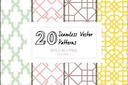 Seamless Vector Geometric Patterns, an Object Graphic by TSTUDIO (Thumbnail 6 of 8)