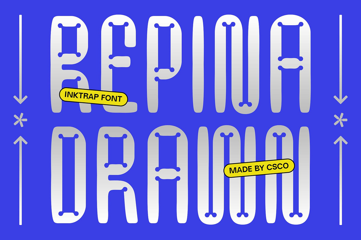 Repina Drawn, a Sans Serif Font by Craft Supply Co. (Photo 1 of 8)