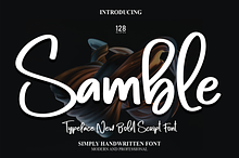 Samble | Script Font