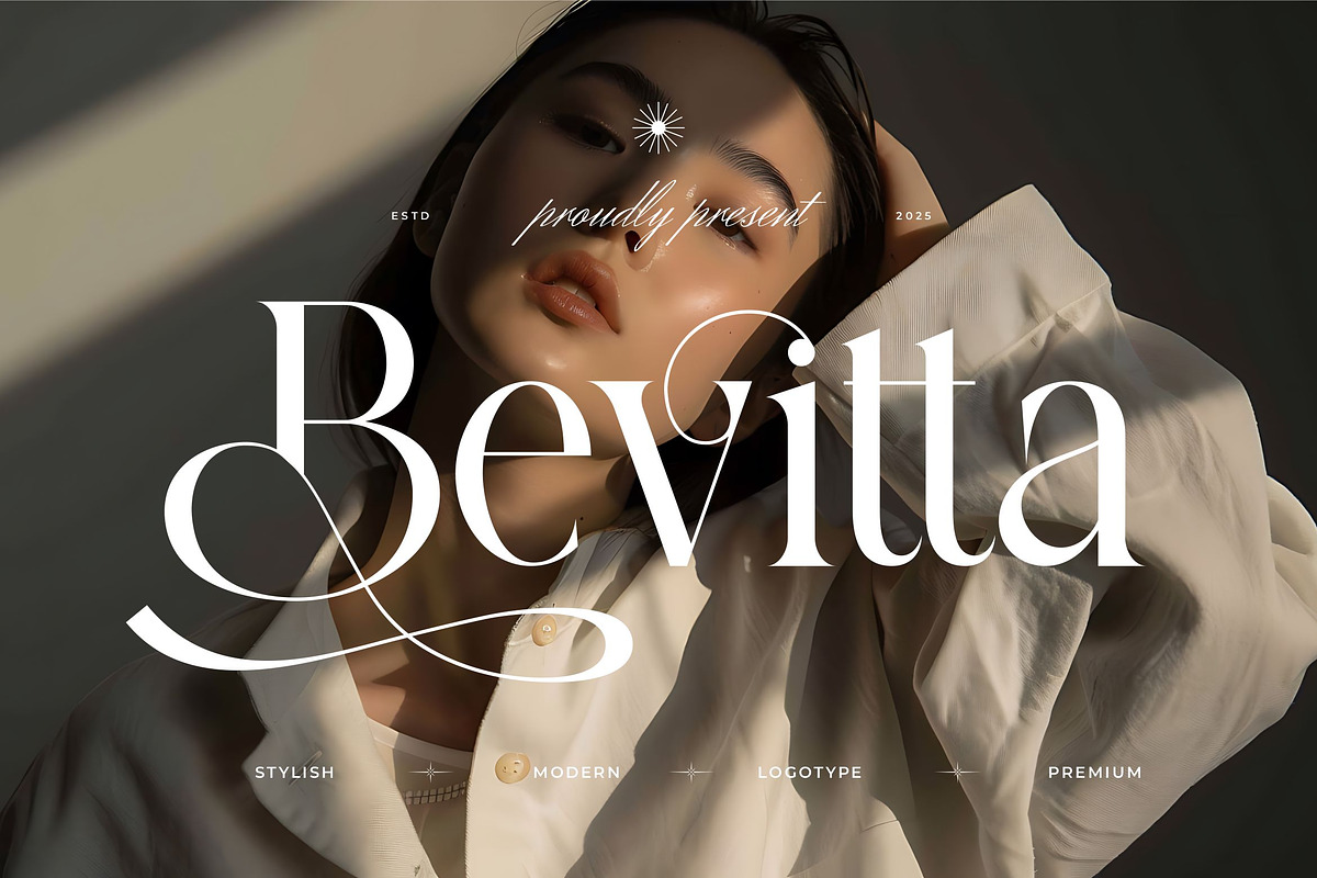 Bevitta || Modern Classy Serif Font, a Serif Font by Ermedia Studio (Photo 1 of 10)