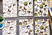 Seeds & Nuts Patterns, a Pattern Graphic by Mazheika Store (Thumbnail 3 of 8)