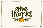 Forever Grateful Font & Doodles, a Script Font by Denise Chandler (Thumbnail 2 of 6)