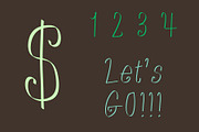 Horseshoe Thin, a western script, a Handwritten Font by Eryn Rose Design (Thumbnail 8 of 14)