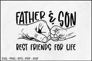 Father & Son Best Friends For Life, an Object Graphic by BeeCraftR (Thumbnail 5 of 5)