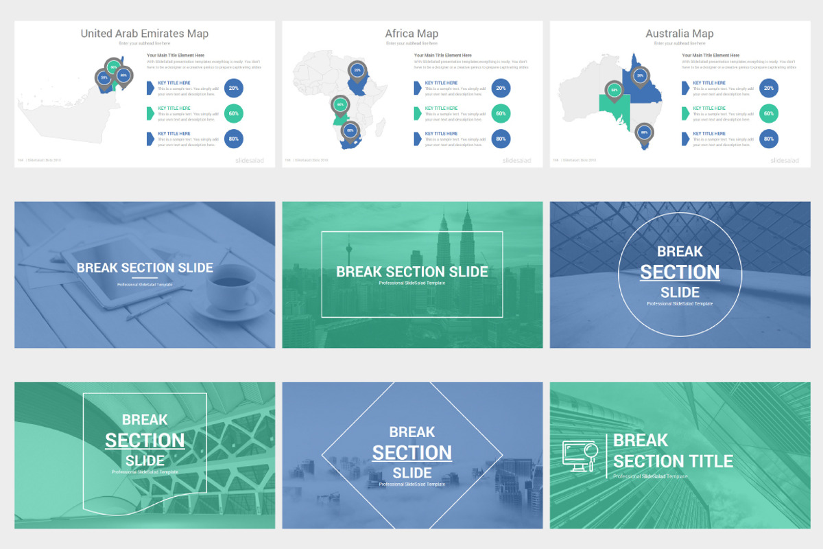 Pro Minimalist PowerPoint Template, a Presentation Template by SlideSalad