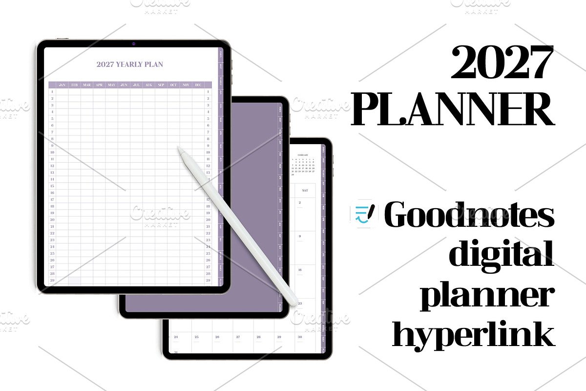 2027 Digital planner diary, a Stationery Template by dott (Photo 2 of 7)