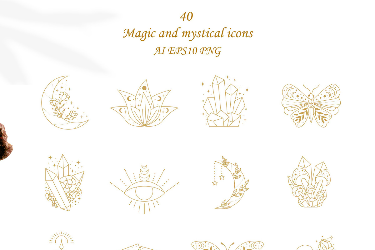 AESTHETIC MAGIC BUNDLE, a Decorative Illustration by roskque (Photo 48 of 69)