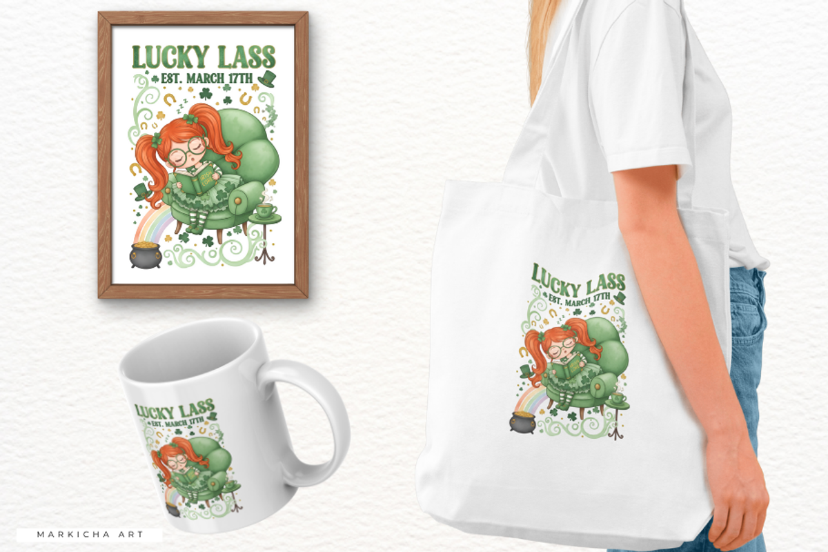 St. Patrick’s Day Sublimation Bundle, a Seasonal Illustration by Markicha Art (Photo 5 of 12)