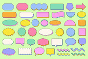 CARTOON STICKERS SET Y2K DESIGN, a Pattern Graphic by craftlove (Thumbnail 10 of 10)