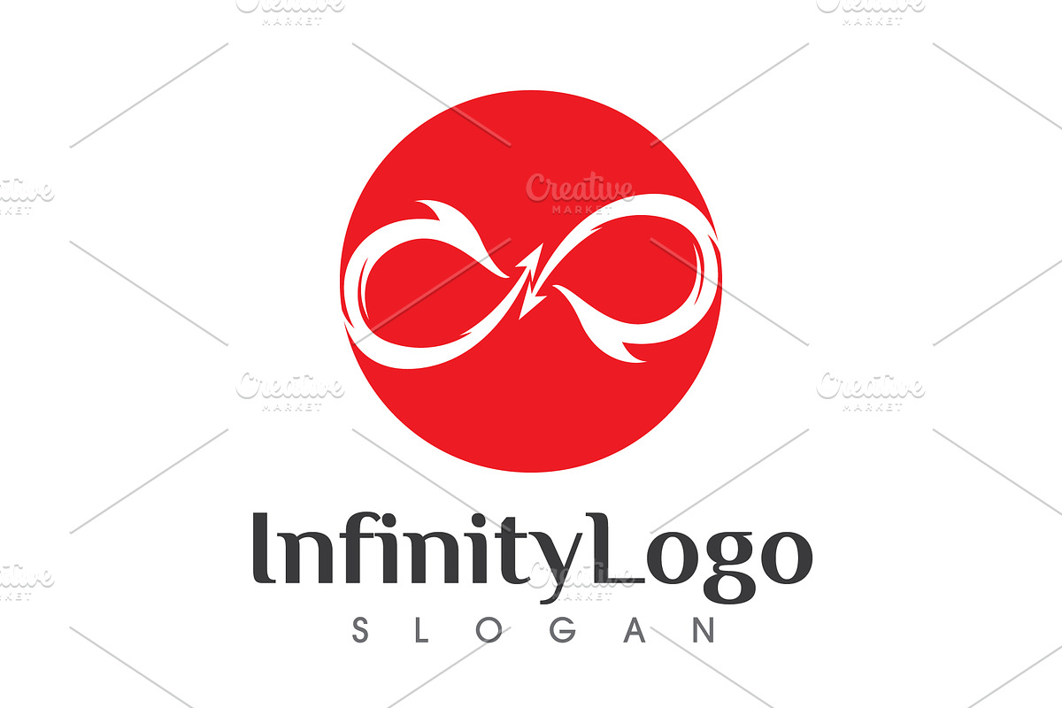 Infinity loop line logo vector, a Branding & Logo Template by LOGOCREATIVE