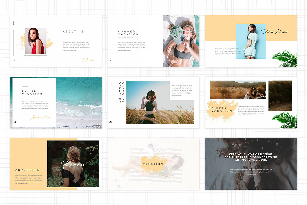 Kiran - Keynote Template, a Presentation Template by kylyman