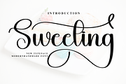 Sweeting, a Handwritten Font by FreshTypeINK (Thumbnail 1 of 8)
