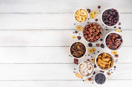 Freeze dried fruit berry